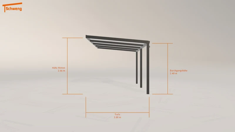 #DE Schweng Terrassenüberdachung S350 (ID 42x885)