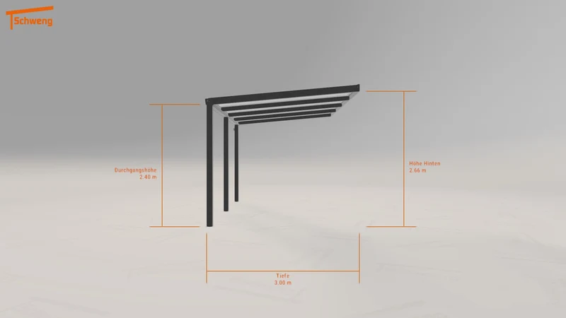 #DE Schweng Terrassenüberdachung S350 (ID 42x885)