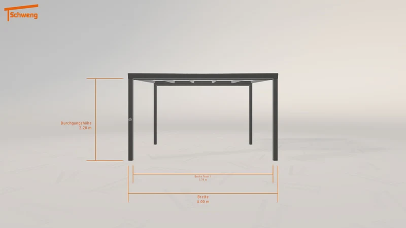 #DE Schweng Terrassenüberdachung S400 (ID pb9zzb)