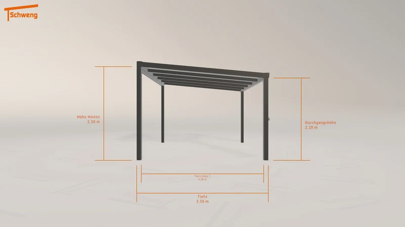 #DE Schweng Terrassenüberdachung S400 (ID pb9zzb)