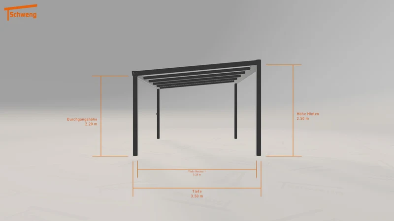 #DE Schweng Terrassenüberdachung S400 (ID pb9zzb)