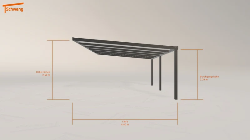 #AT Schweng Terrassenüberdachung S400 (ID x79rjg)