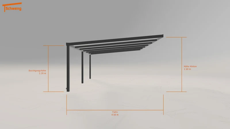 #AT Schweng Terrassenüberdachung S400 (ID x79rjg)
