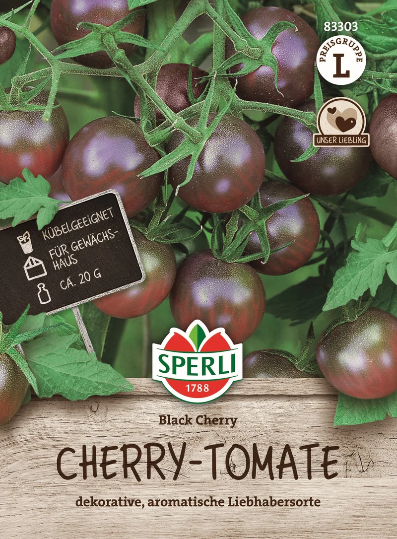 SPERLI Samen-Set "Bunter Cherrytomaten-Mix"
