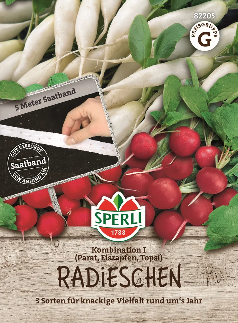 SPERLI Samen-Set "Gemüse Kombis - Easy Gardening"