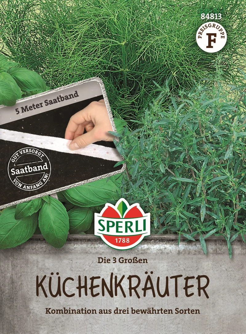 SPERLI Samen-Set "Der einfache Kräutergarten"