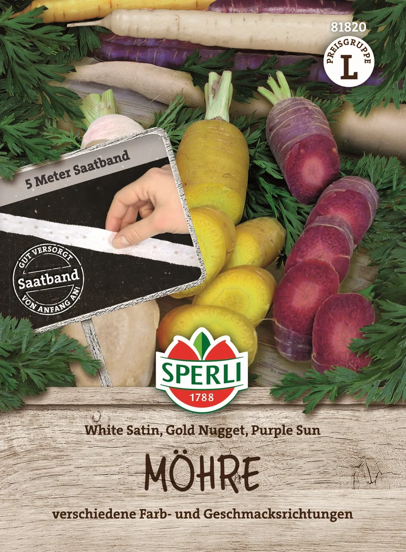 SPERLI Samen-Set "Bunter Gemüsemix"