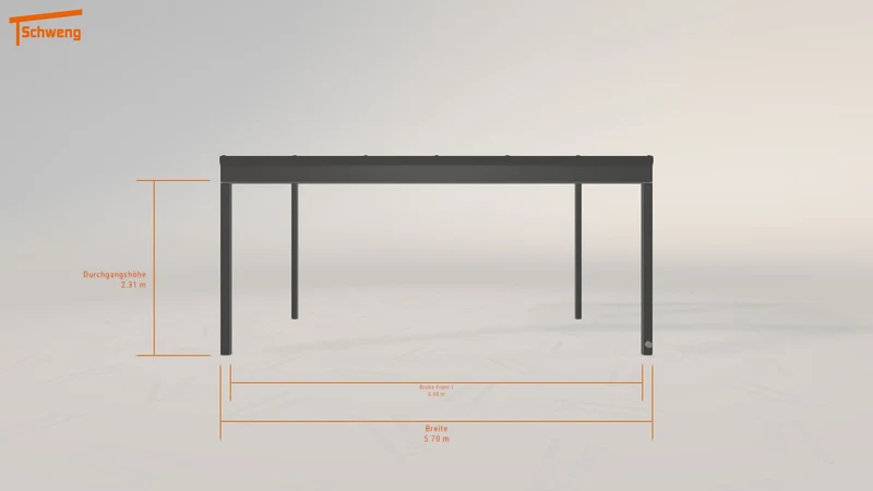#DE Schweng Pultdachcarport S350 (ID 9wyqk4)