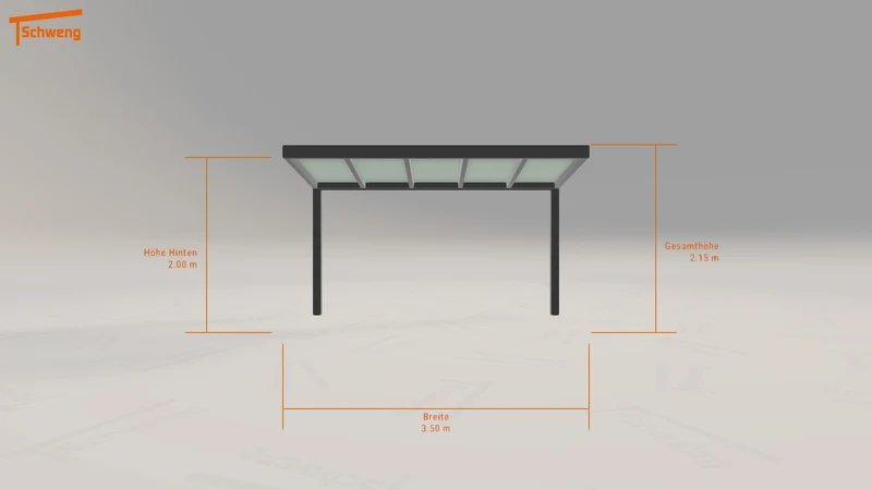 #DE Schweng Terrassenüberdachung S350 (ID zb57pm)
