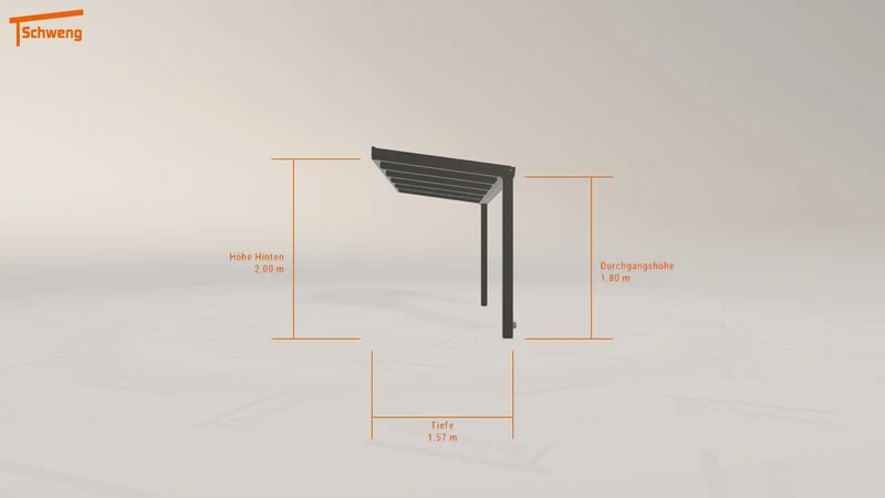 #DE Schweng Terrassenüberdachung S350 (ID zb57pm)