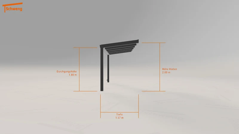 #DE Schweng Terrassenüberdachung S350 (ID zb57pm)