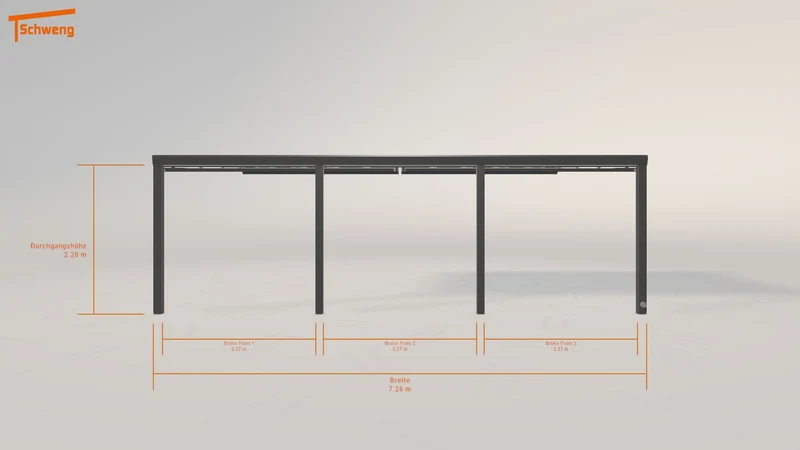 #DE Schweng Terrassenüberdachung S400 (ID dvqy2n) #MTG