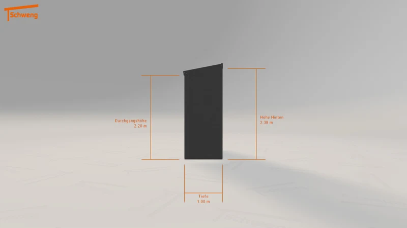 #DE Schweng Terrassenüberdachung S350 (ID g73x28)