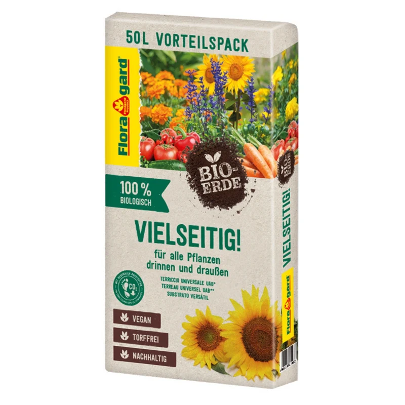Floragard Bio-Erde Vielseitig, torffrei