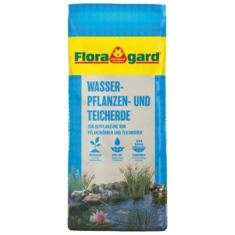 Floragard Wasserpflanzen- und Teicherde