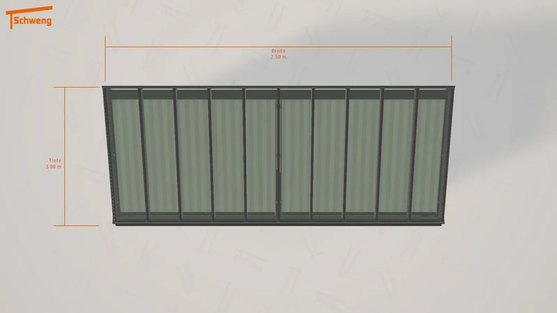 #DE Schweng Terrassenüberdachung S400 (ID pb9zw3)