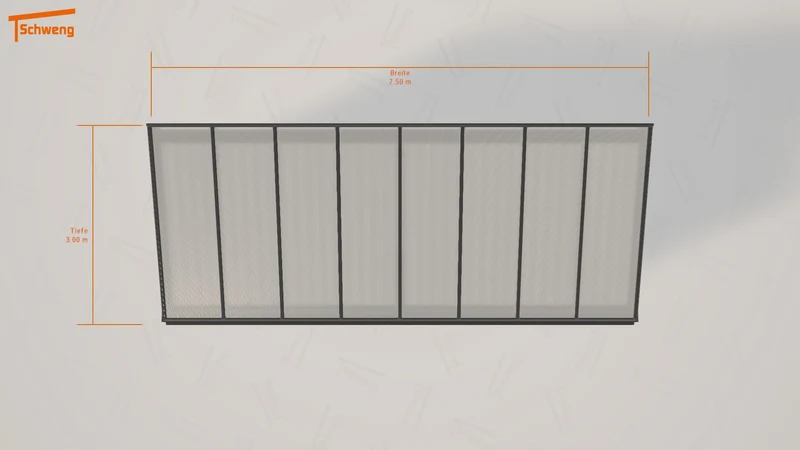 #DE Schweng Terrassenüberdachung S400 (ID zb5qy5)