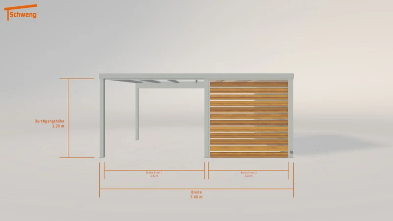 #AT Schweng Pultdachcarport S400 (ID qdykqn) #MTG