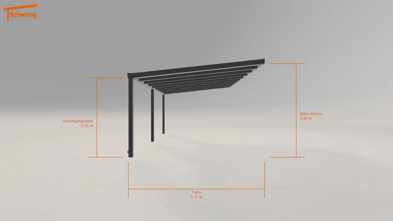 #AT Schweng Terrassenüberdachung S400 (ID v4j3bb)