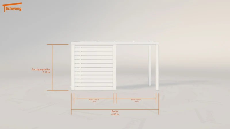 #DE Schweng Terrassenüberdachung S350 (ID zb5qjz)