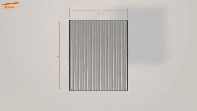 #DE Schweng Flachdachcarport C600+ (ID zb57kg)
