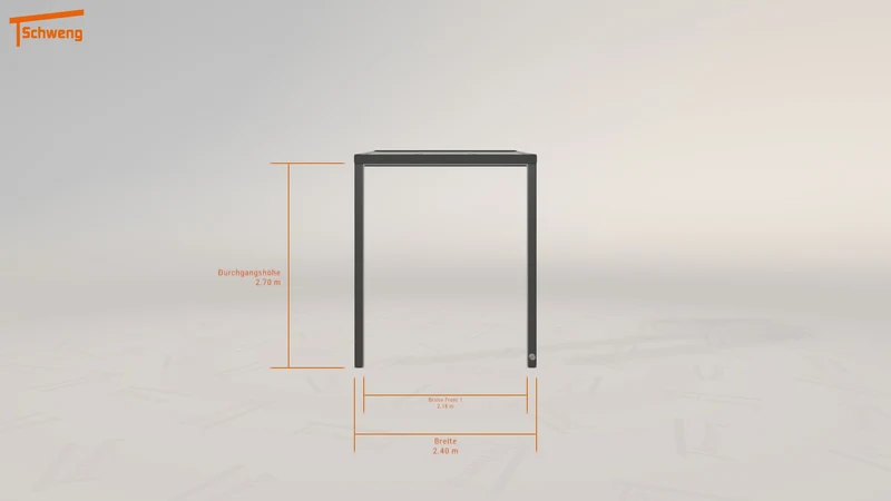 #DE Schweng Terrassenüberdachung S350 (ID rj5gkg)