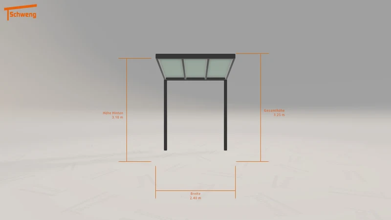 #DE Schweng Terrassenüberdachung S350 (ID rj5gkg)