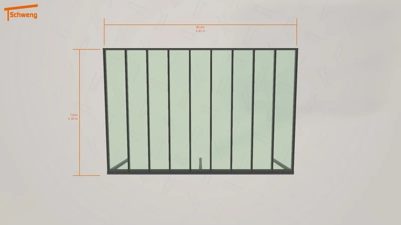 #DE Schweng Terrassenüberdachung S400 (ID 8594xm) #MTG