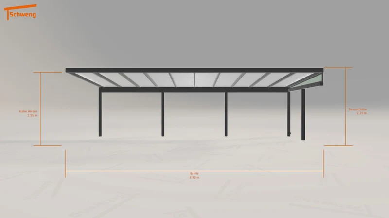 #DE Schweng Terrassenüberdachung S400 (ID 337vrq)
