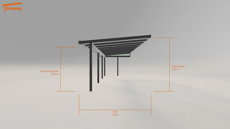 #DE Schweng Terrassenüberdachung S400 (ID 337vrq)