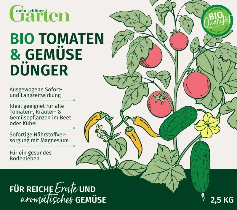Mein schöner Garten Bio Tomaten- und Gemüsedünger