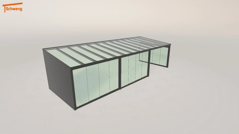 #DE Schweng Terrassenüberdachung S400 (ID dvqg5q)