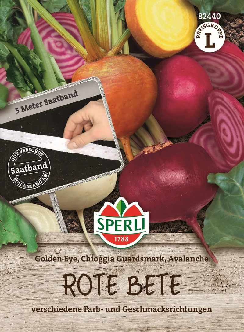 SPERLI Rote Bete-Samen-Mix, Saatband