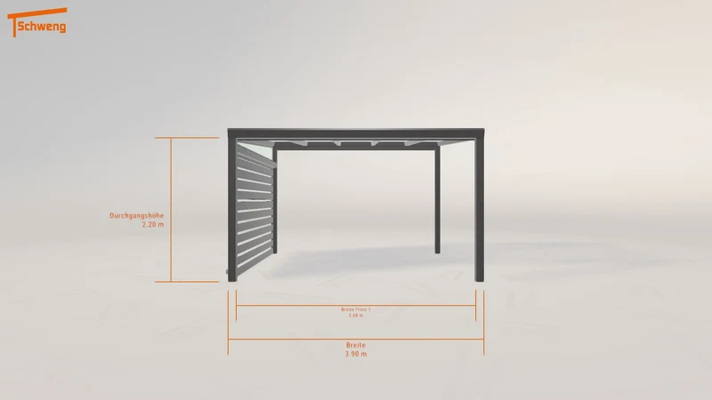 #DE Schweng Terrassenüberdachung S400 (ID 337mwp)