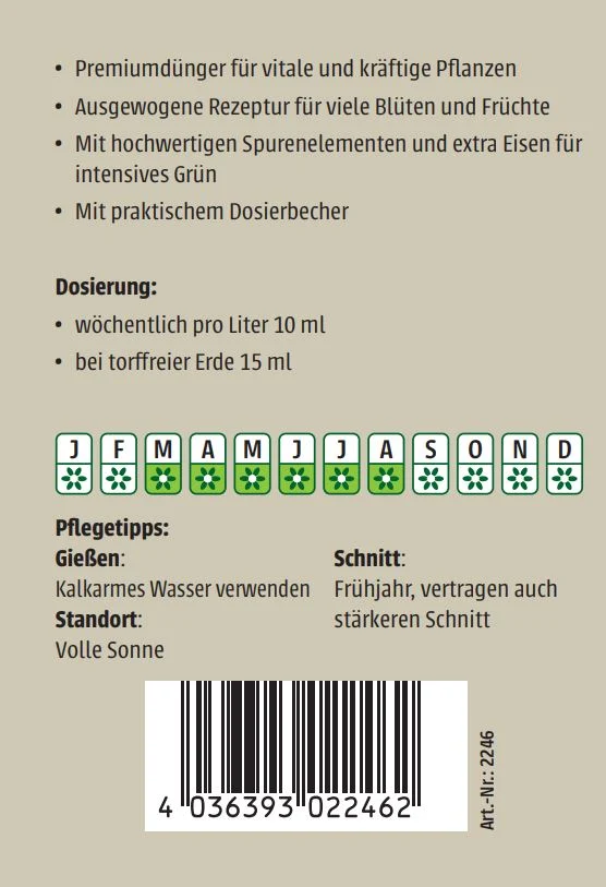 Mein schöner Garten Medi. Pflanzen- / Zitrusdünger