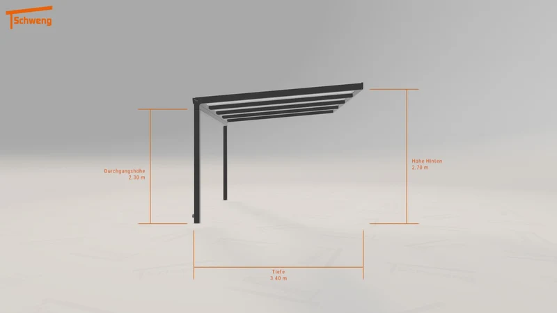 #CH Schweng Terrassenüberdachung S350 (ID rj5m82)