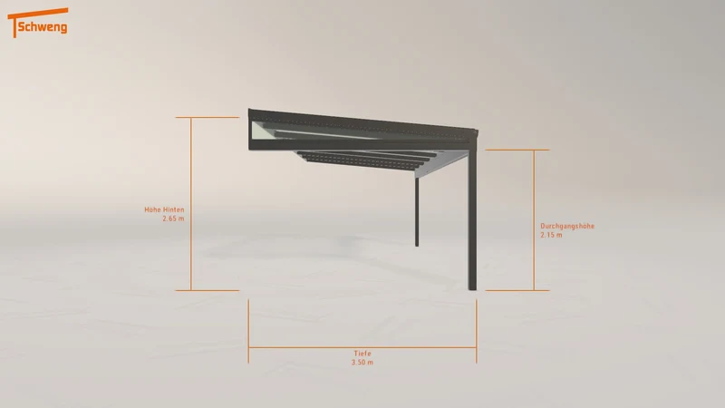 #DE Schweng Terrassenüberdachung S350 (ID v4jx83)