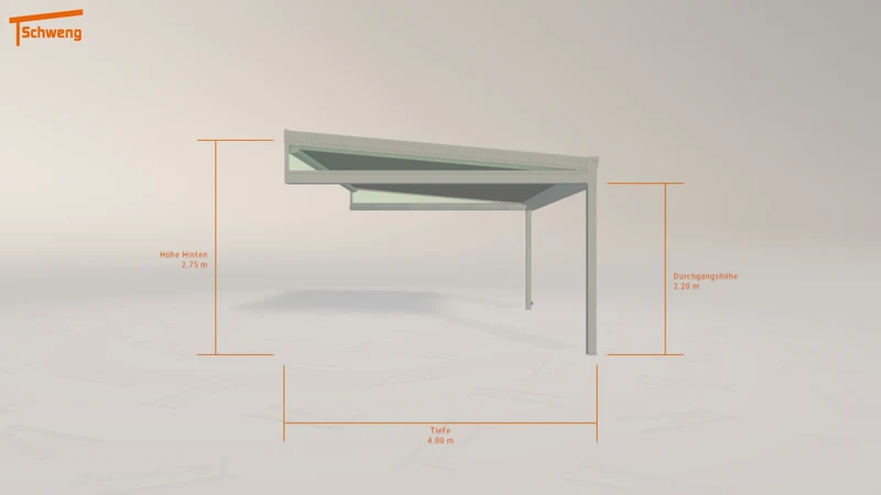 #DE Schweng Terrassenüberdachung S400 (ID 9wyby5)