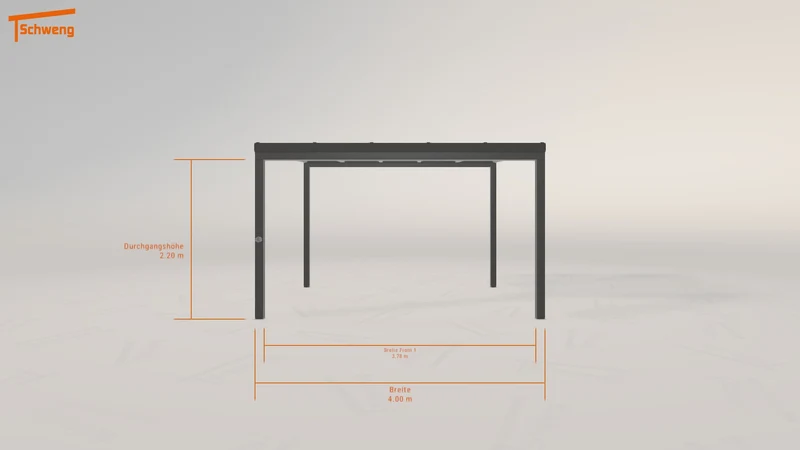 #DE Schweng Terrassenüberdachung S350 (ID zb5q3z)