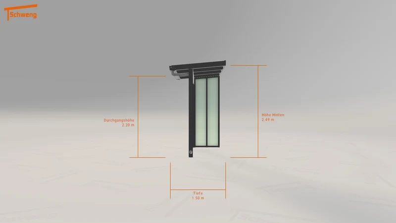 #DE Schweng Terrassenüberdachung S350 (ID zb5q39)