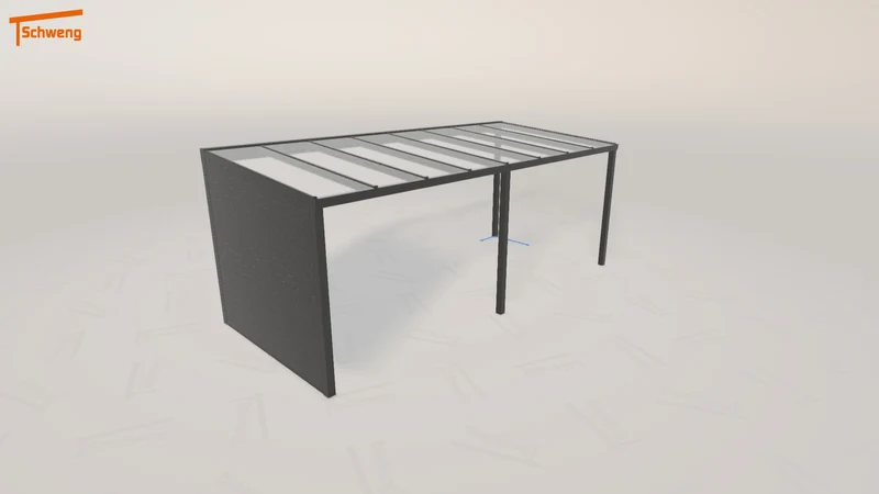 #DE Schweng Pultdachcarport S350 (ID ygywmb)