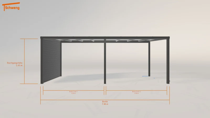 #DE Schweng Pultdachcarport S350 (ID ygywmb)