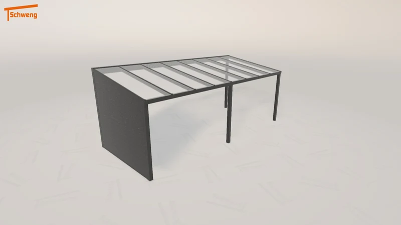 #DE Schweng Pultdachcarport S350 (ID pb9r57)