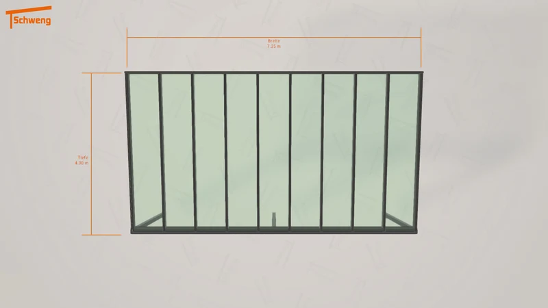 #DE Schweng Terrassenüberdachung S400 (ID 859nyq)