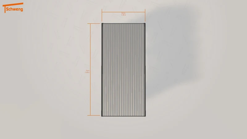 #DE Schweng Flachdachcarport C600+ (ID zb5p55) #MTG