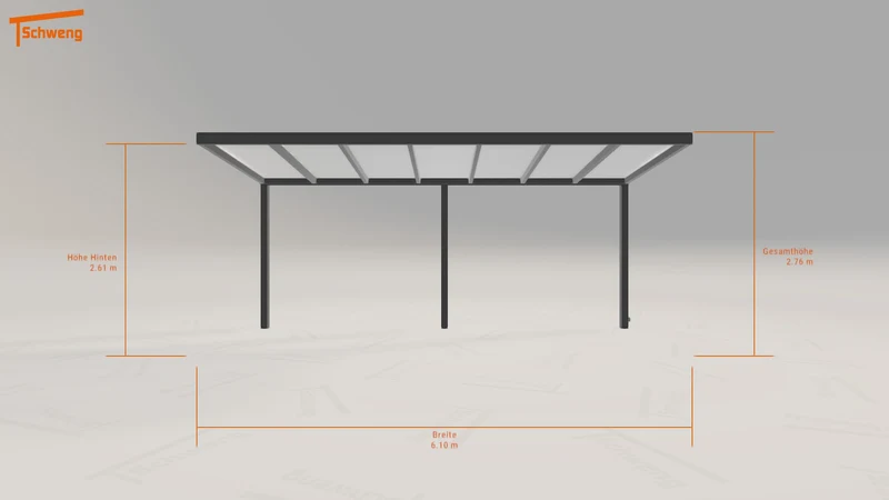 #DE Schweng Terrassenüberdachung S350 (ID 337m3g)