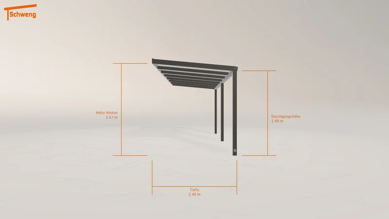 #DE Schweng Terrassenüberdachung S350 (ID 337m3g)