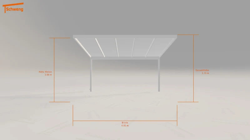 #DE Schweng Pultdachcarport S350 (ID 9wy9mq) #MTG
