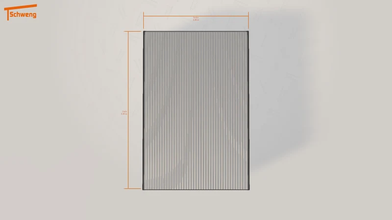 #DE Schweng Flachdachcarport C600+ (ID dvq2z2) #MTG