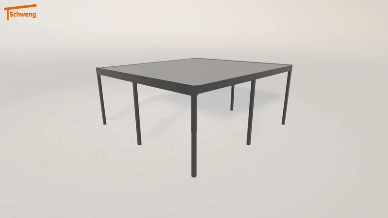 #DE Schweng Flachdachcarport C600+ (ID mjpnbw) #MTG